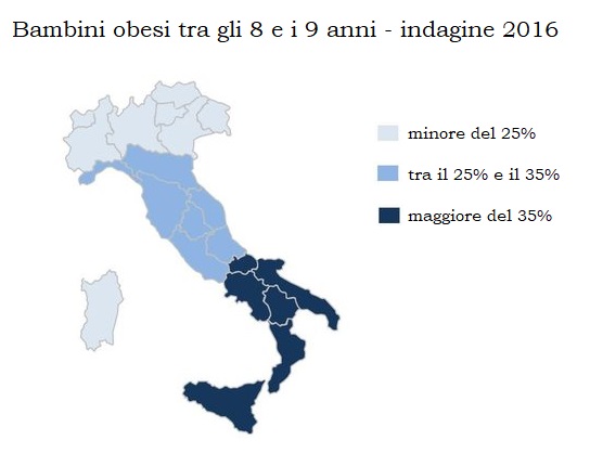I numeri dell'obesità in Italia