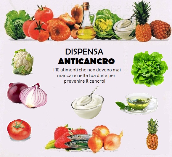 I 10 cibi anticancerogeni che non devono mai mancare nella dieta