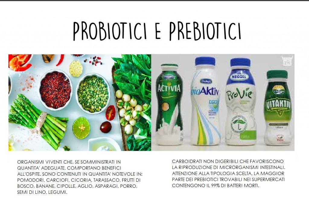 Ecco le differenze fra i probiotici e prebiotici